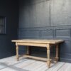 Vintage Country House Table in Oak – Bild 7