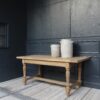 Vintage Country House Table in Oak – Bild 2