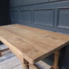 Vintage Country House Table in Oak – Bild 9
