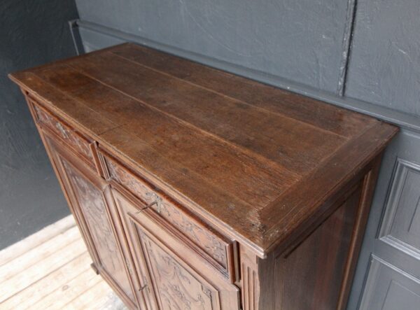 19th Century Louis XVI Style Oak Cabinet – Bild 14