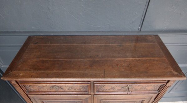 19th Century Louis XVI Style Oak Cabinet – Bild 15