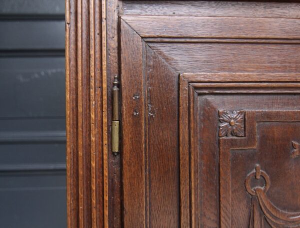 19th Century Louis XVI Style Oak Cabinet – Bild 26