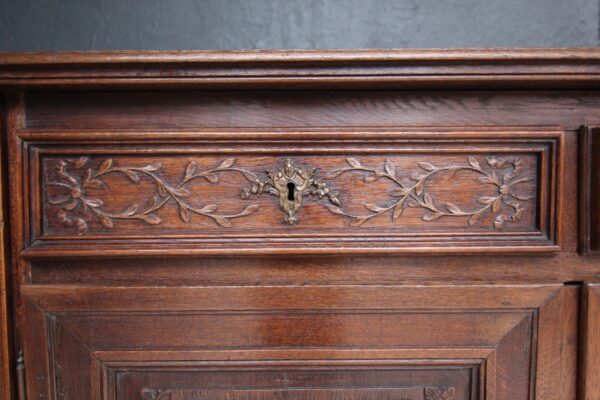 19th Century Louis XVI Style Oak Cabinet – Bild 30