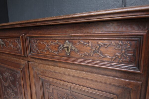 19th Century Louis XVI Style Oak Cabinet – Bild 31