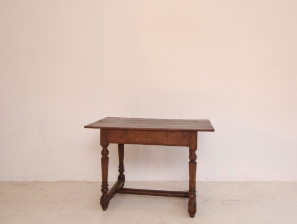 19th Century Rustic Oak Side Table or Serving Table – Bild 20