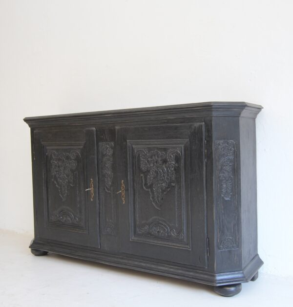 Ebonized German Oak Sideboard or Buffet from around 1800 – Bild 5