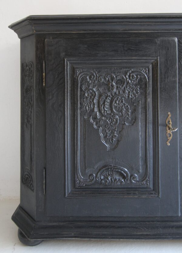 Ebonized German Oak Sideboard or Buffet from around 1800 – Bild 27