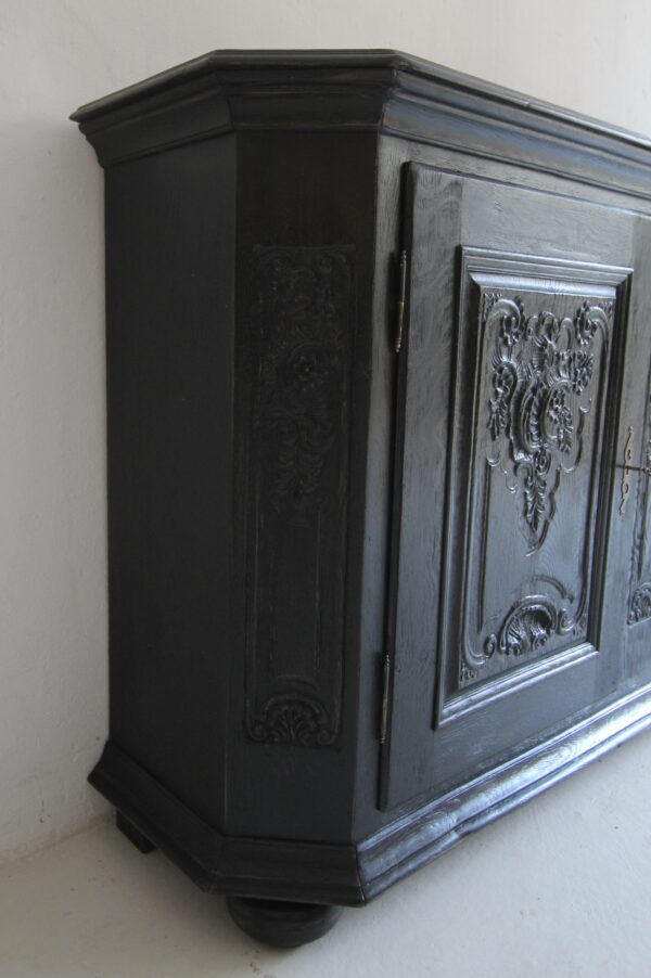 Ebonized German Oak Sideboard or Buffet from around 1800 – Bild 29