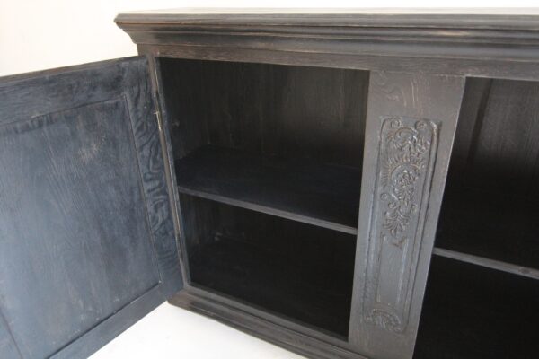 Ebonized German Oak Sideboard or Buffet from around 1800 – Bild 35