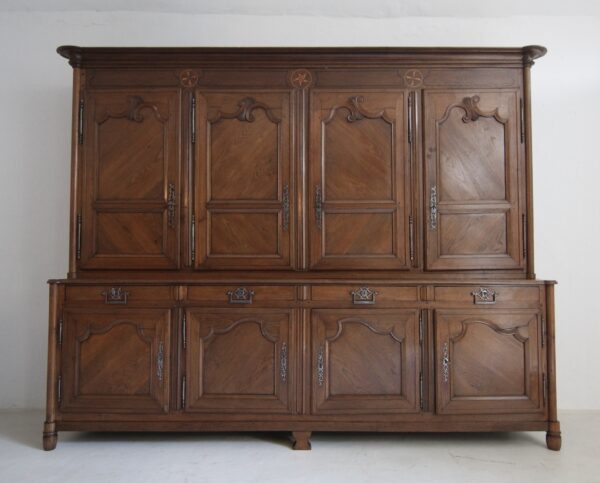 Large 19th Century French Buffet Cabinet or Cupboard