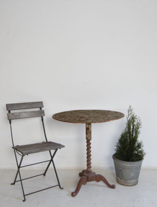 Round Cast Iron Table, around 1900 – Bild 2