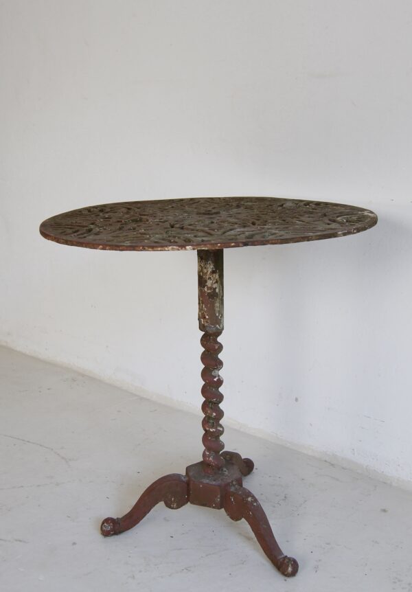 Round Cast Iron Table, around 1900 – Bild 6