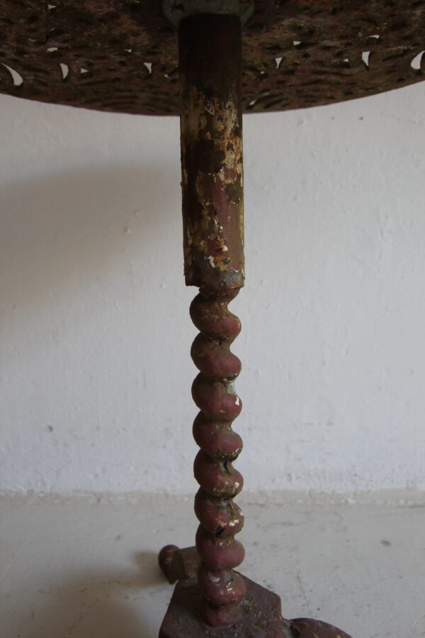 Round Cast Iron Table, around 1900 – Bild 17