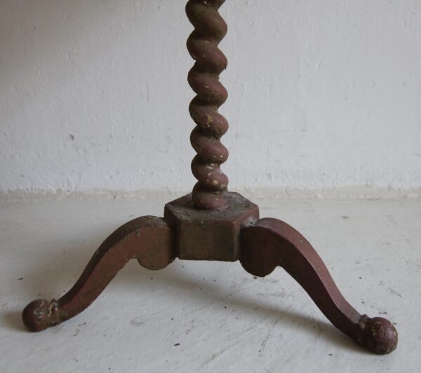Round Cast Iron Table, around 1900 – Bild 26