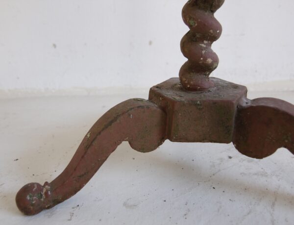 Round Cast Iron Table, around 1900 – Bild 25